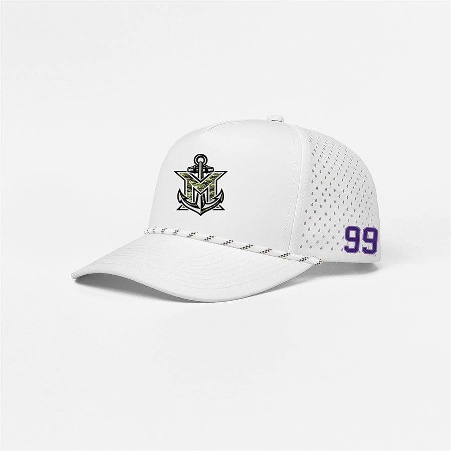 MVYH Blank & Custom 5 Panel Laser Performance Golf Rope Hat - MV Camo
