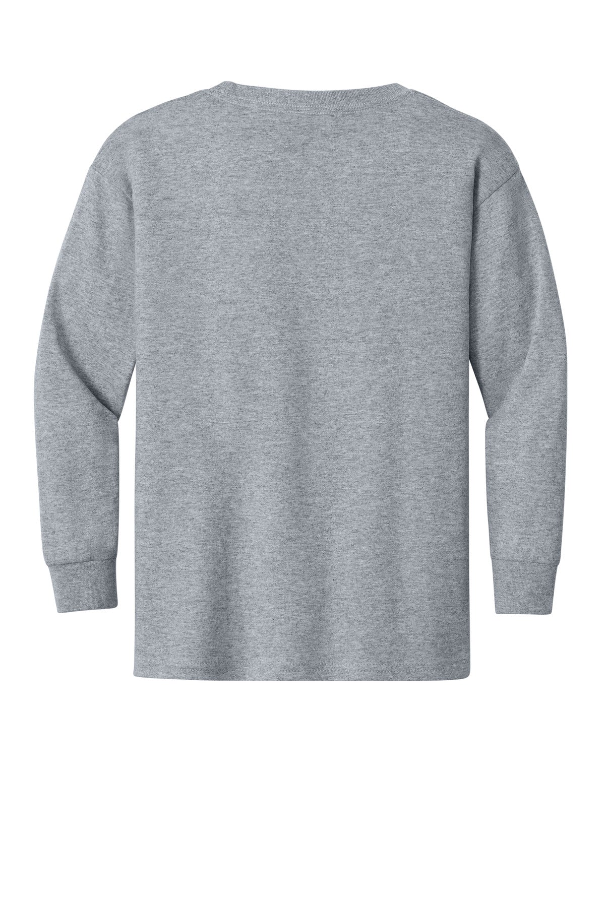 Martha's Vineyard Youth Hockey Gildan Youth Heavy Cotton™ Long Sleeve T-Shirt - Design 4 - Martha's Vineyard Youth Hockey Ripped