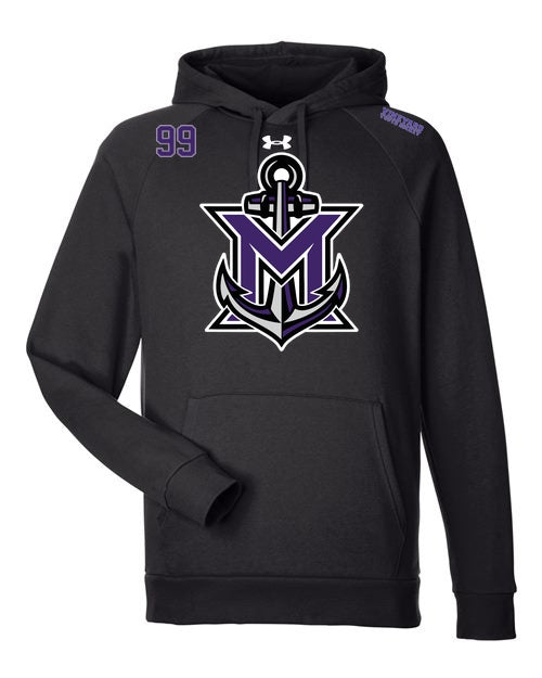 MVYH Men's Rival Fleece Hooded Sweatshirt - MV Main Logo