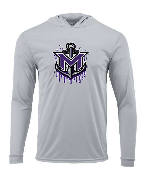 MVYH Unisex Bahama Performance Hooded Long Sleeve T-Shirt - MV Drip