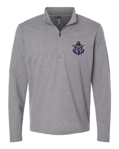 MVYH Men's 3-Stripes Quarter-Zip Sweater Pullover - MV Drip