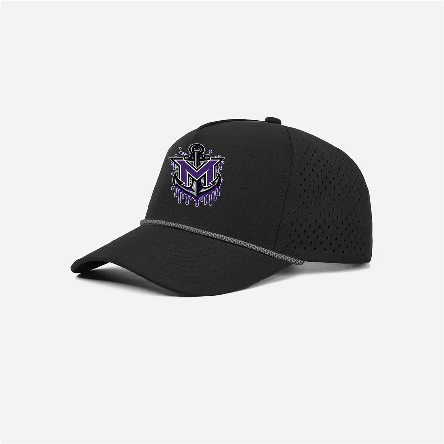MVYH Blank & Custom 5 Panel Laser Performance Golf Rope Hat - MV Drip