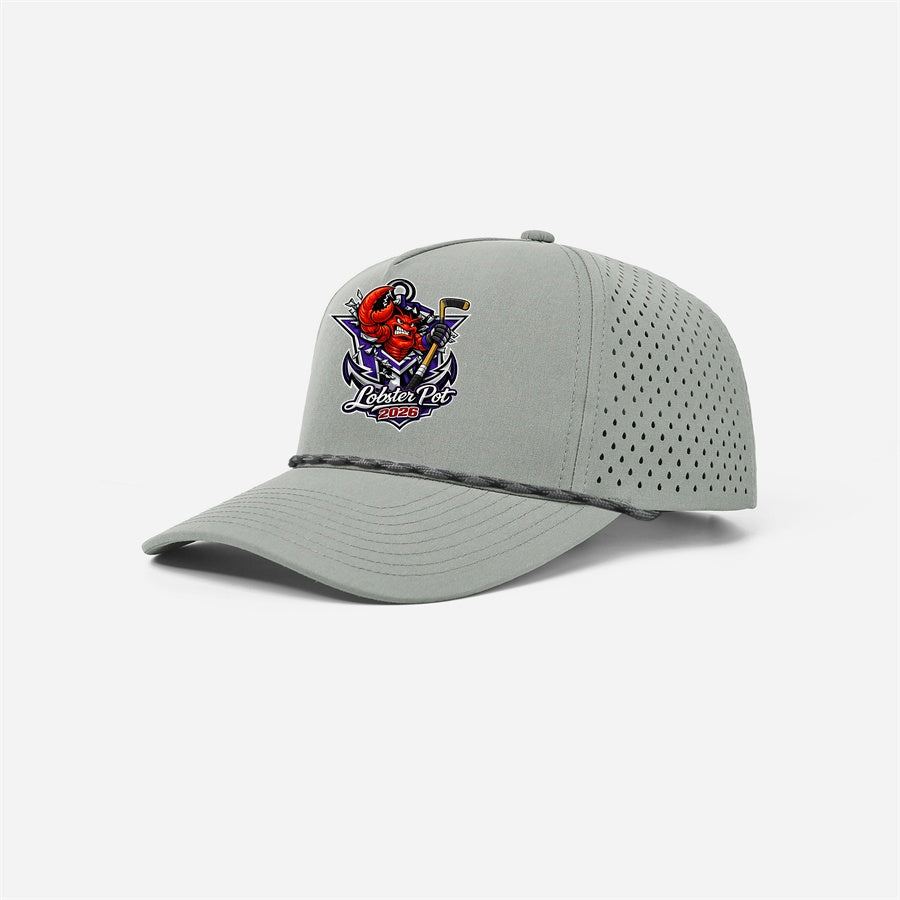MVYH Blank & Custom 5 Panel Laser Performance Golf Rope Hat - MV Main Logo