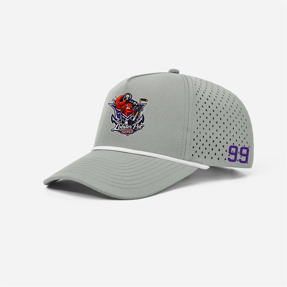 MVYH Blank & Custom 5 Panel Laser Performance Golf Rope Hat - MV Main Logo