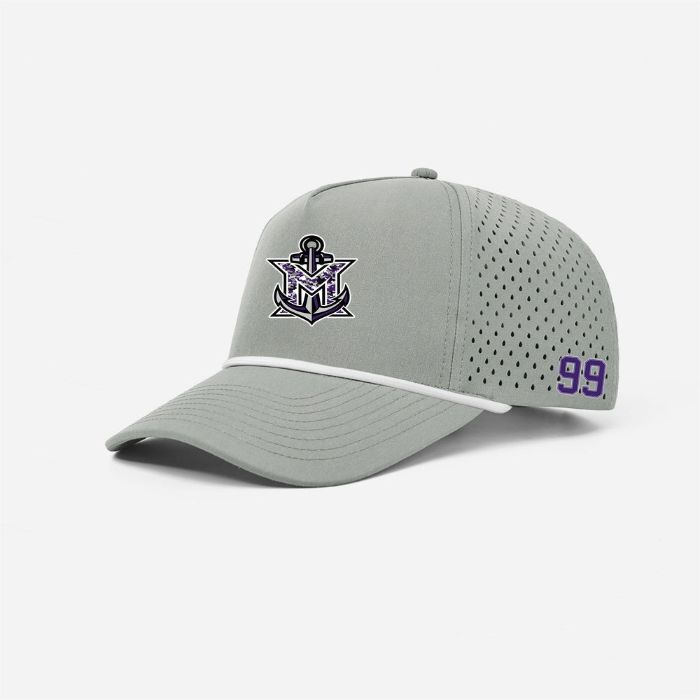 MVYH Blank & Custom 5 Panel Laser Performance Golf Rope Hat - MV Camo