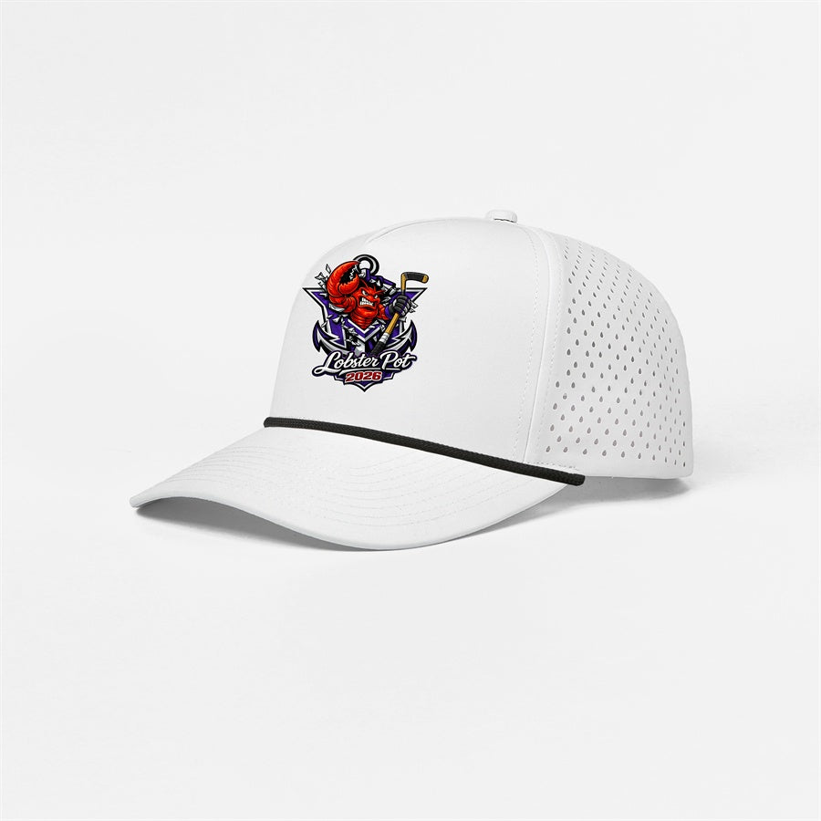 MVYH Blank & Custom 5 Panel Laser Performance Golf Rope Hat - MV Main Logo