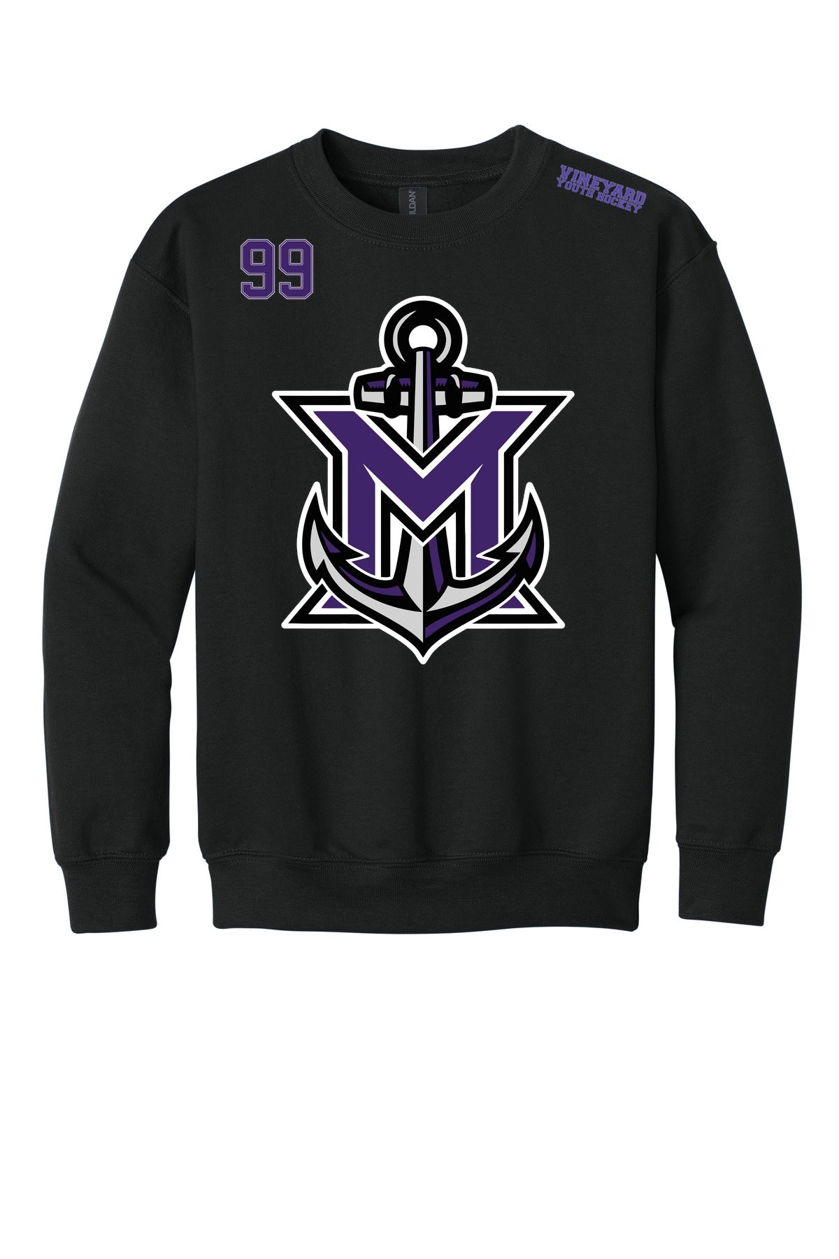 MVYH Gildan® Heavy Blend Crewneck Sweatshirt.  18000 - MV Main Logo