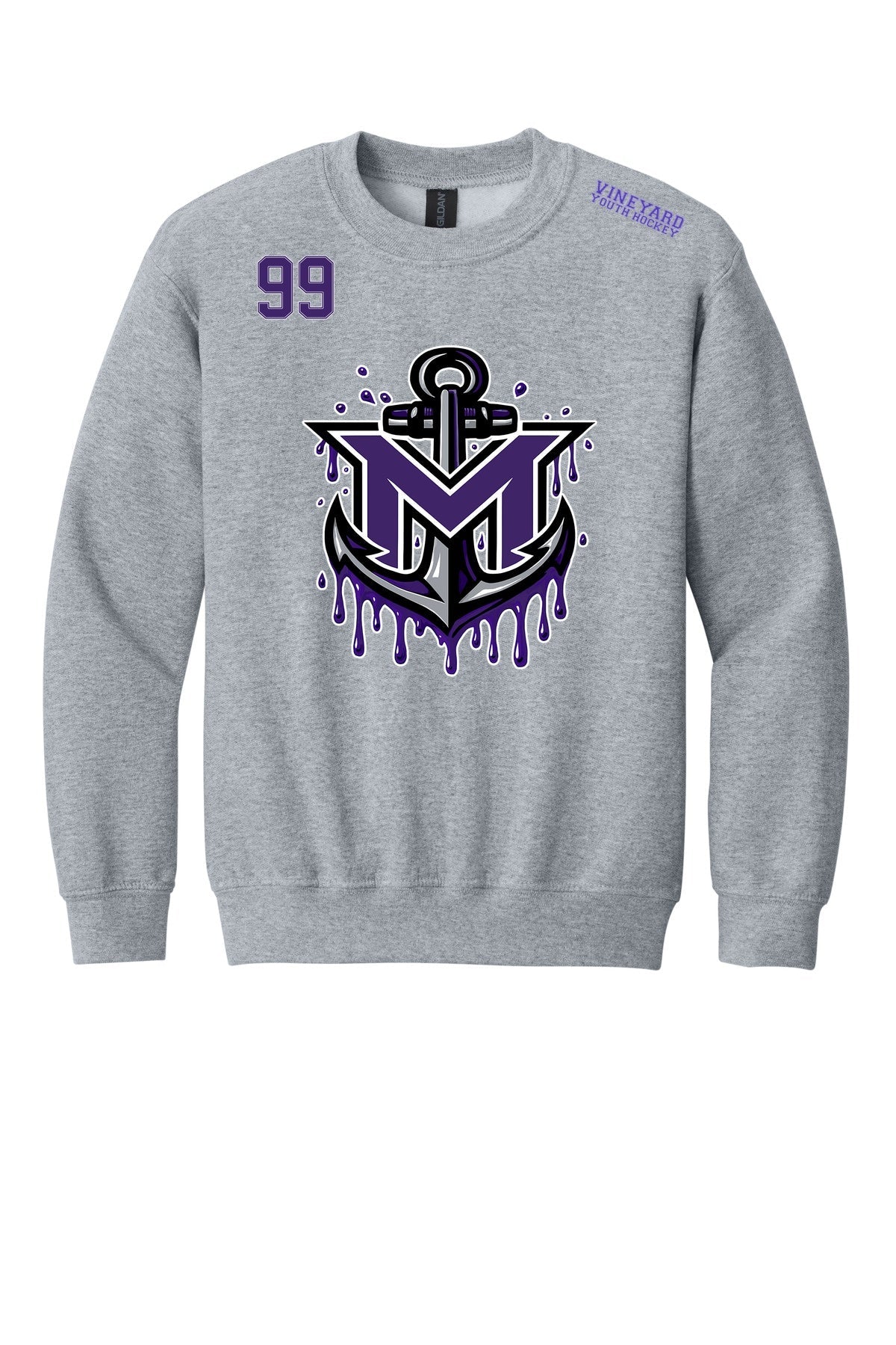 MVYH Gildan® Heavy Blend Crewneck Sweatshirt.  18000 - MV Drip