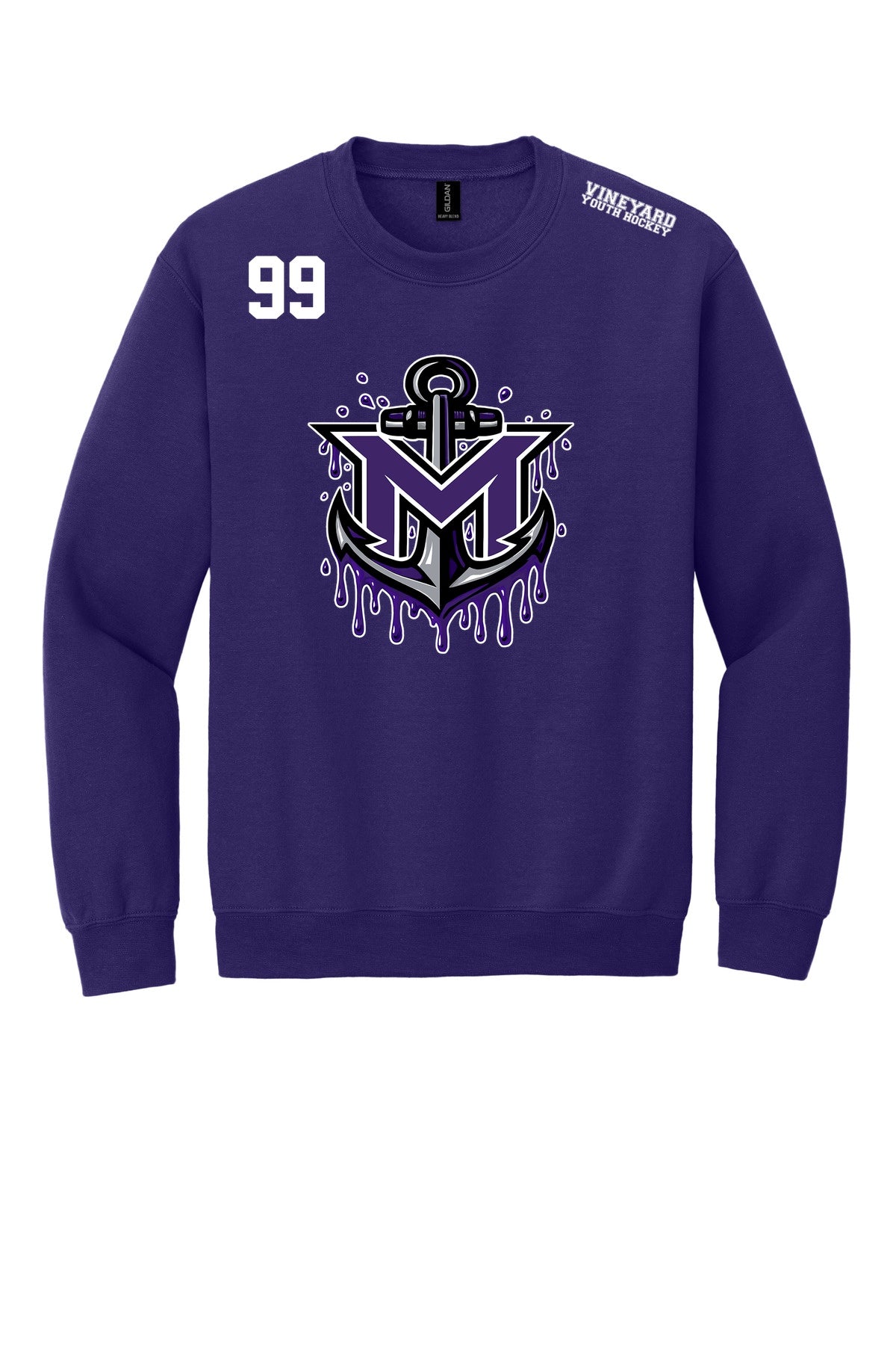MVYH Gildan® Heavy Blend Crewneck Sweatshirt.  18000 - MV Drip