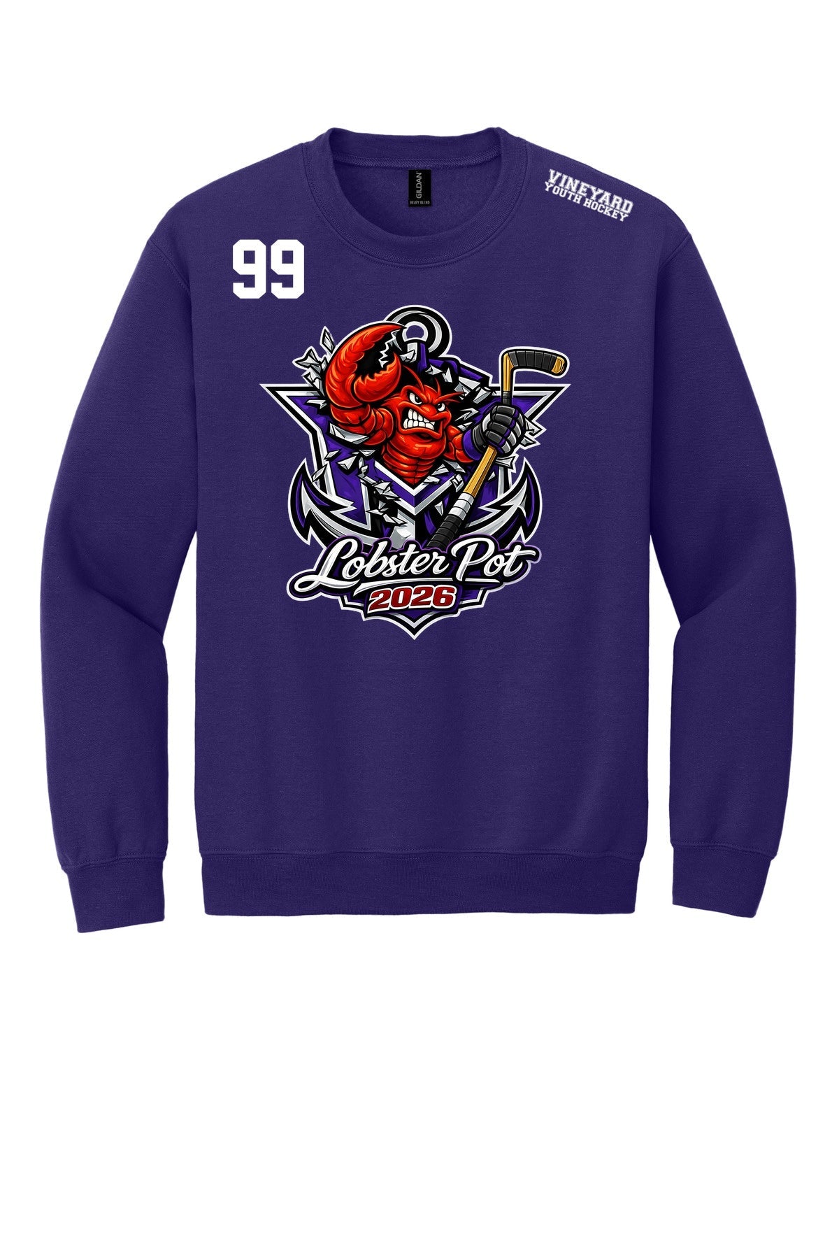 MVYH Gildan® Heavy Blend Crewneck Sweatshirt.  18000 - MV Main Logo