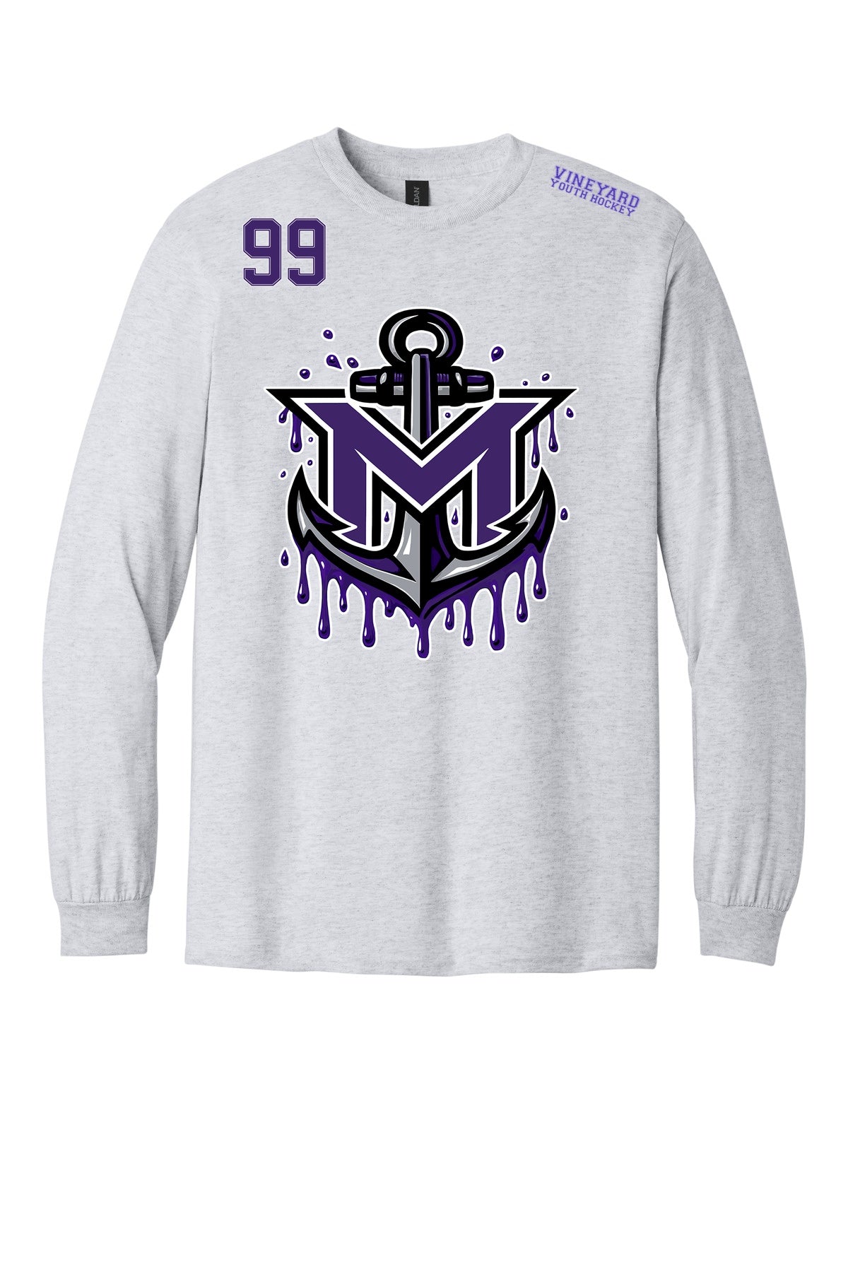 MVYH Gildan® - Heavy Cotton 100% Cotton Long Sleeve T-Shirt.  5400 - MV Drip