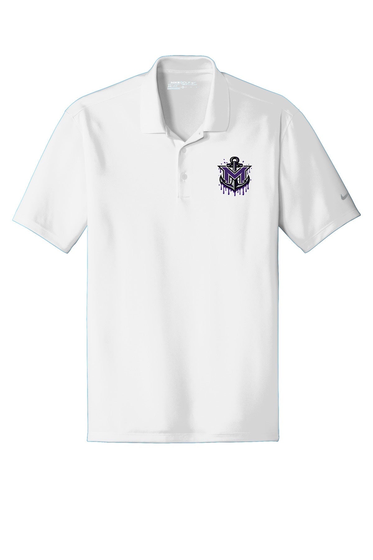 MVYH Nike Dri-FIT Classic Fit Players Polo with Flat Knit Collar. 838956 - MV Drip
