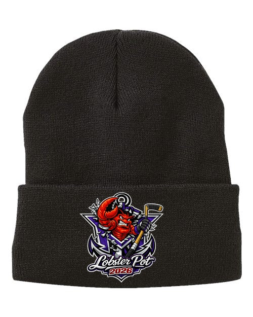 MVYH 12" Fleece Lined Cuffed Beanie - MV Main Logo