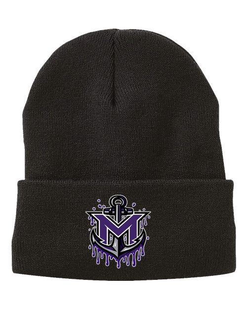 MVYH 12" Fleece Lined Cuffed Beanie - MV Drip