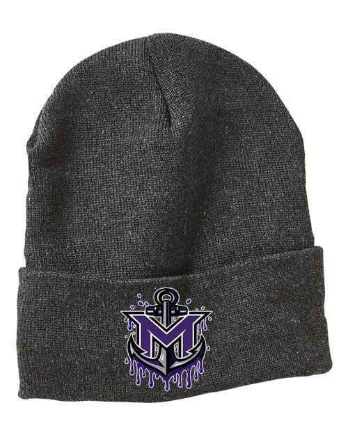 MVYH 12" Fleece Lined Cuffed Beanie - MV Drip