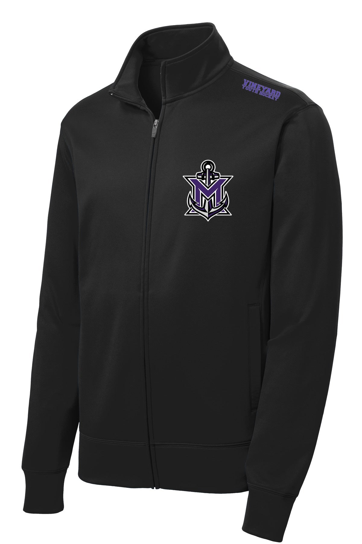 MVYH Sport-Tek® Sport-Wick® Fleece Full-Zip Jacket.  ST241 - MV Main Logo