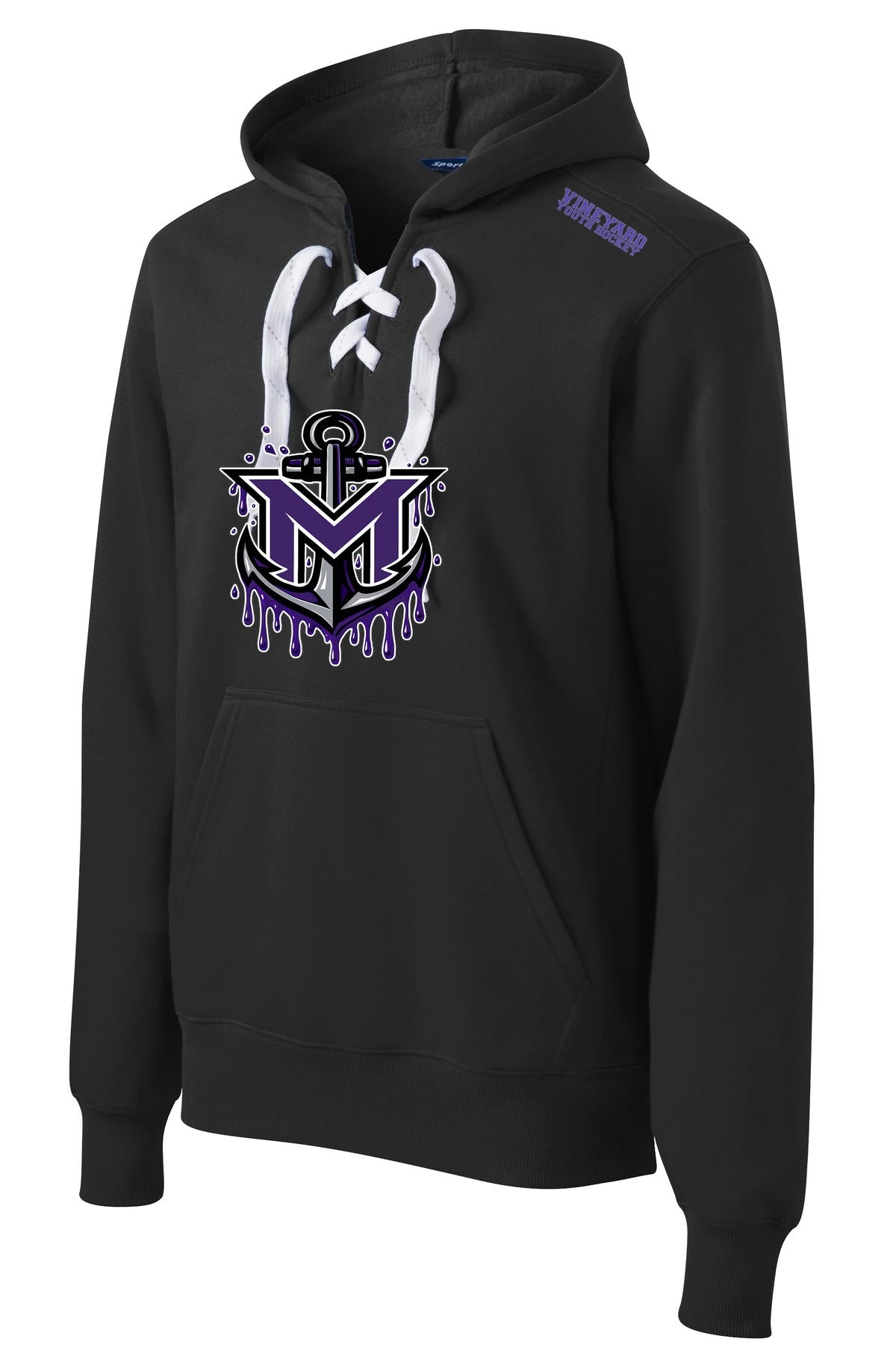 MVYH Sport-Tek® Lace Up Pullover Hooded Sweatshirt. ST271 - MV Drip