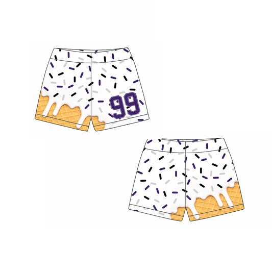 MVYH Ice Cream Drip Shorts