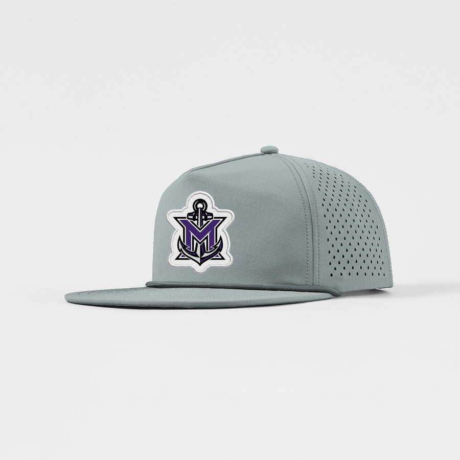 MVYH Blank Water Repellent 5 Panel Snapback Golf Hats with Rope - MV Main Logo Patch