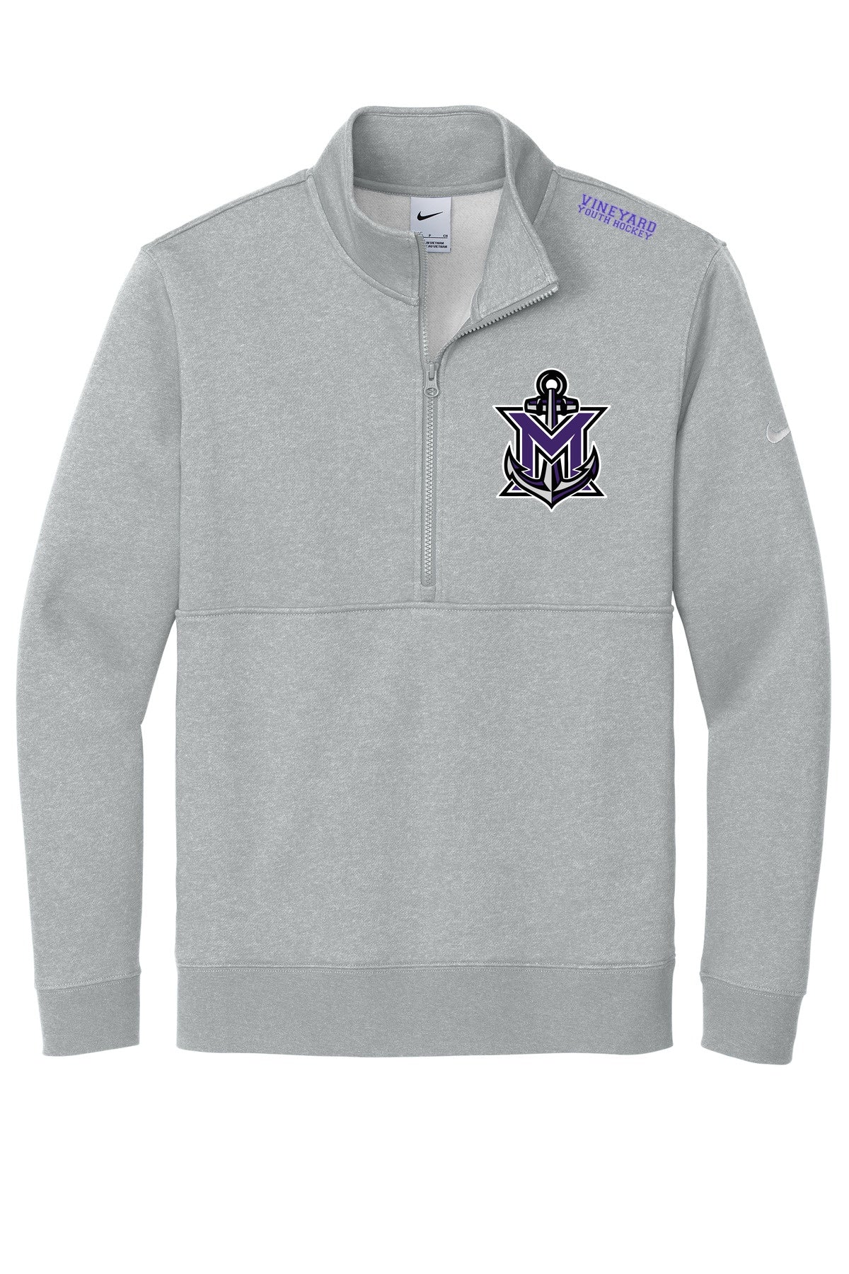 MVYH Nike Club Fleece Sleeve Swoosh 1/2-Zip NKDX6718