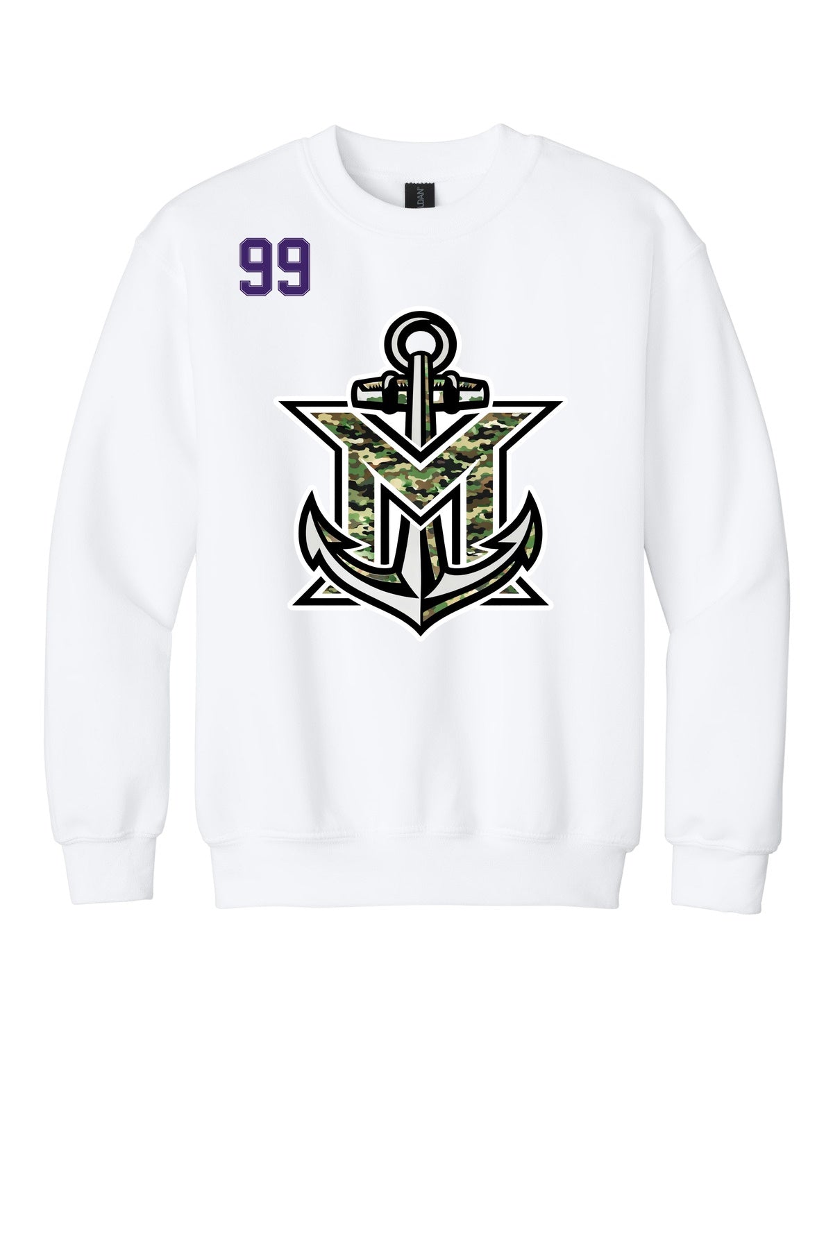 MVYH Gildan® Heavy Blend Crewneck Sweatshirt.  18000 - MV Main Logo