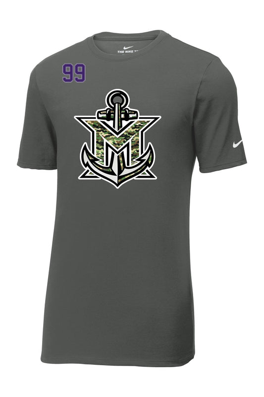 MVYH Nike Dri-FIT Cotton/Poly Tee. NKBQ5231 - MV Camo