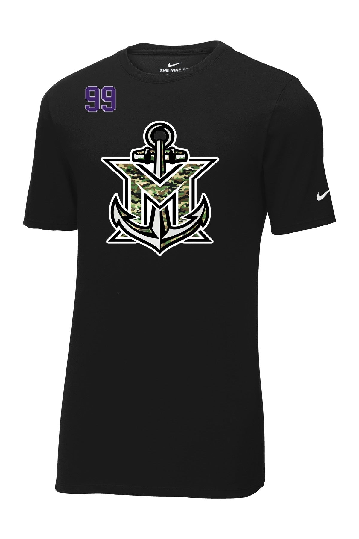 MVYH Nike Dri-FIT Cotton/Poly Tee. NKBQ5231 - MV Drip