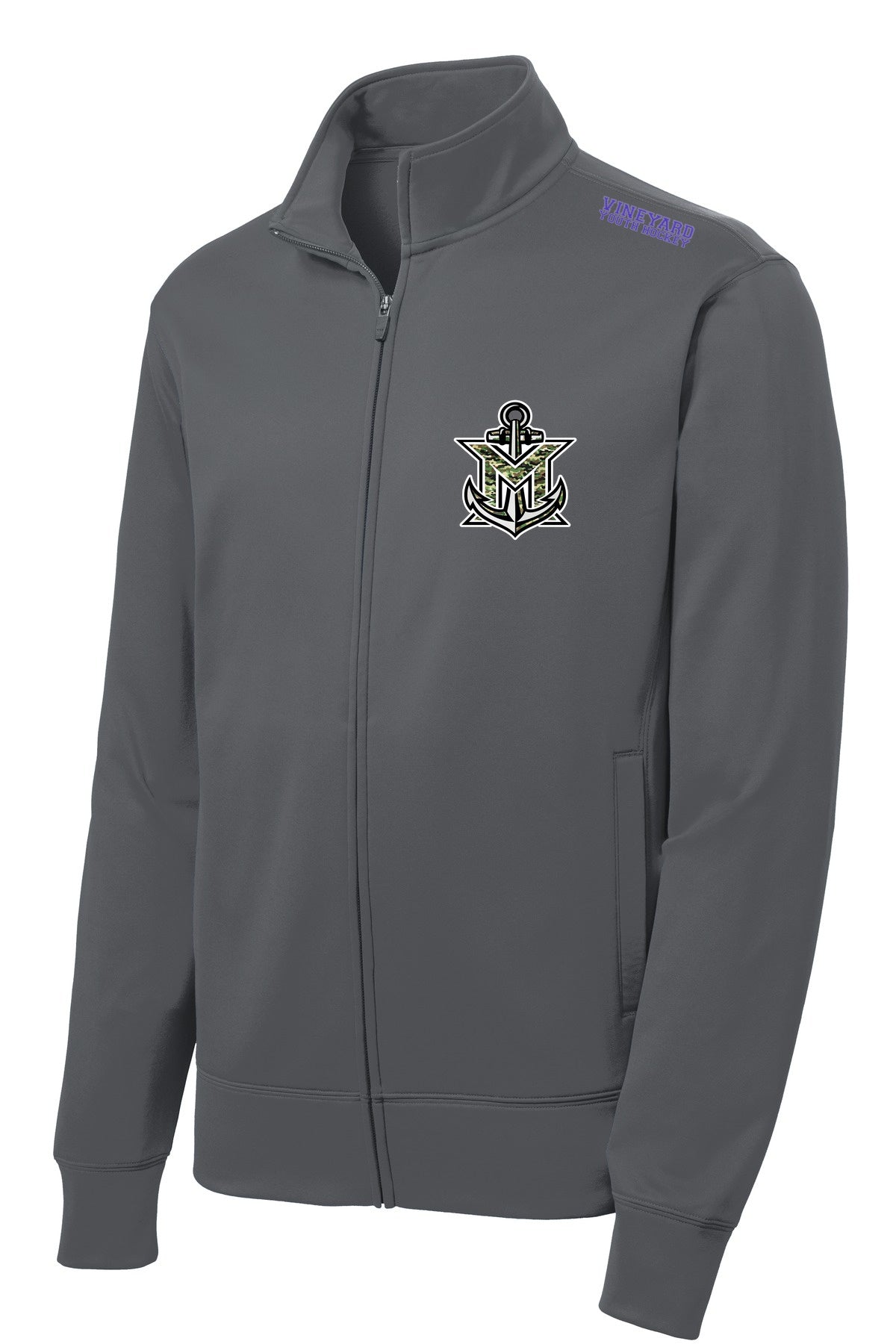 MVYH Sport-Tek® Sport-Wick® Fleece Full-Zip Jacket.  ST241 - MV Main Logo