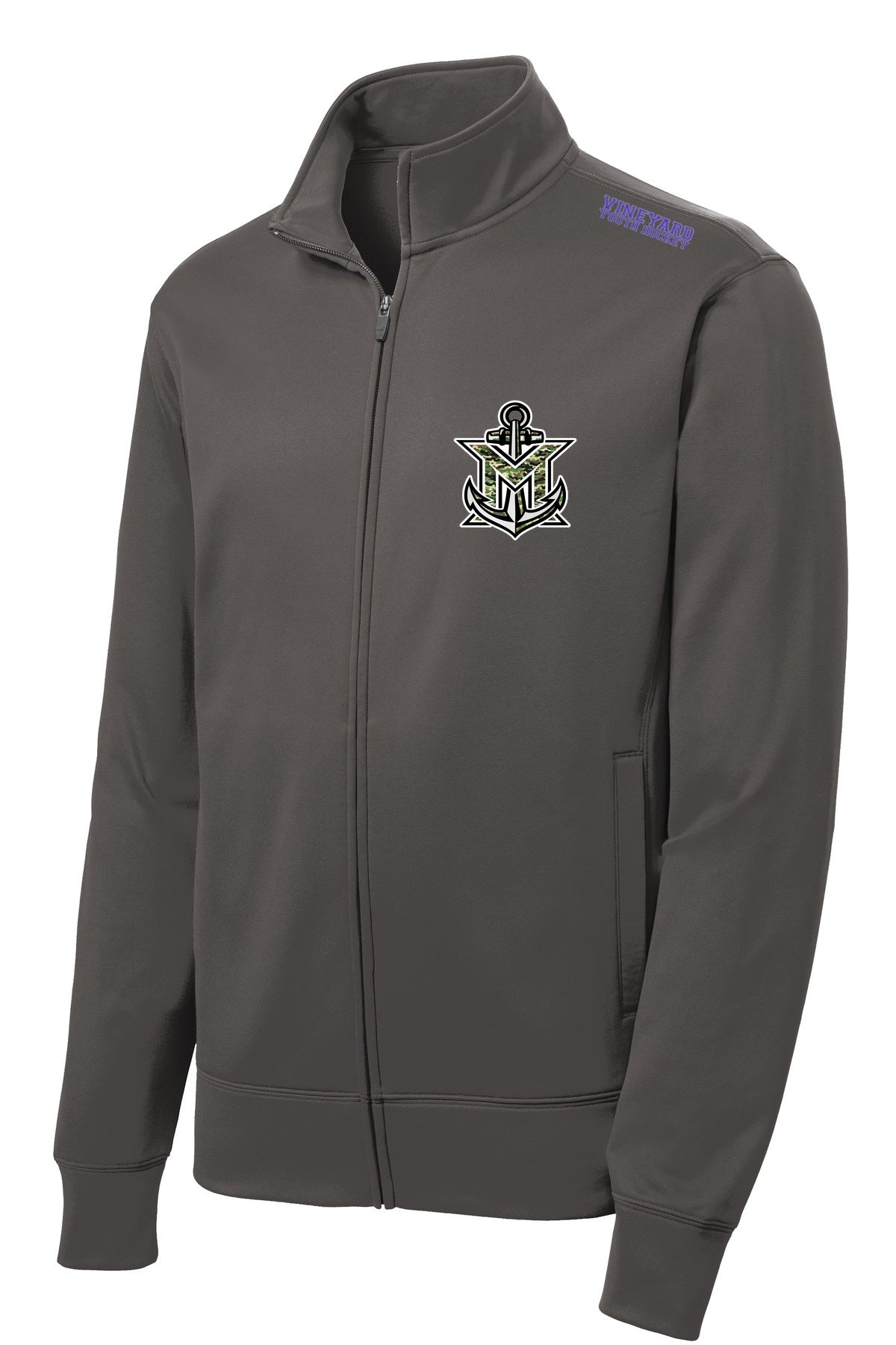 MVYH Sport-Tek® Sport-Wick® Fleece Full-Zip Jacket.  ST241 - MV Main Logo
