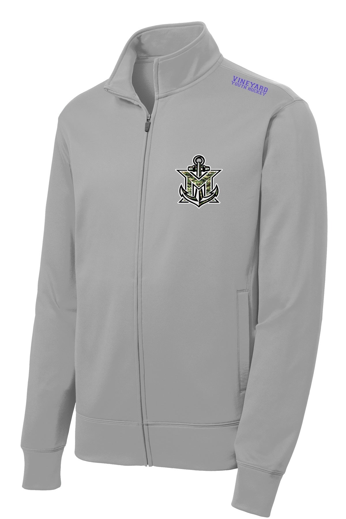 MVYH Sport-Tek® Sport-Wick® Fleece Full-Zip Jacket.  ST241 - MV Camo