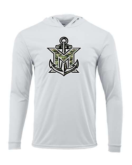 MVYH Unisex Bahama Performance Hooded Long Sleeve T-Shirt - MV Camo