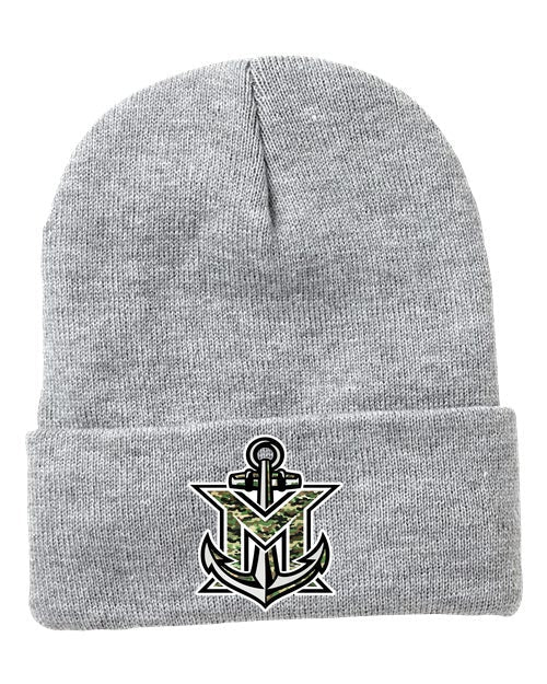 MVYH 12" Fleece Lined Cuffed Beanie - MV Camo