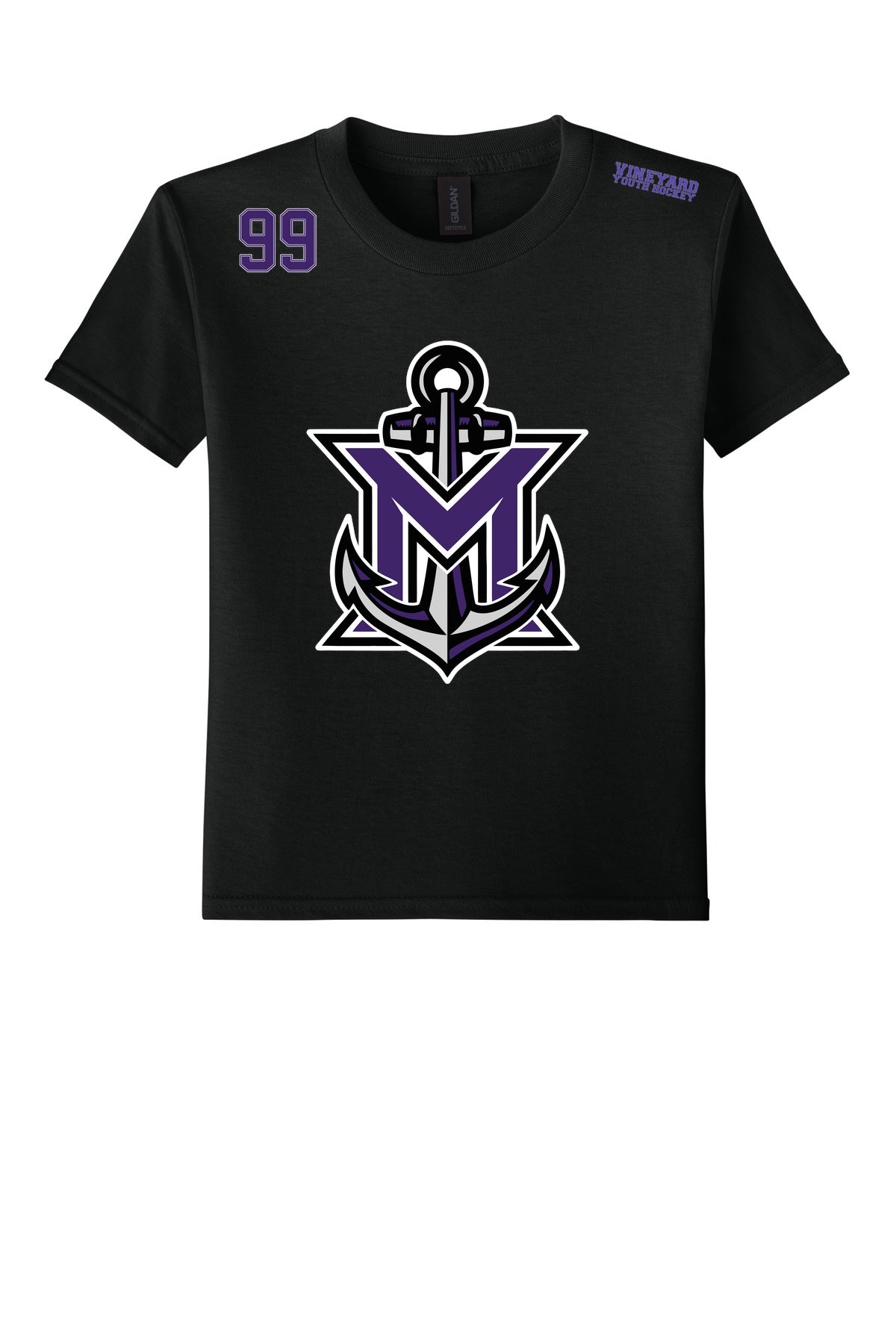 MVYH Gildan Softstyle® T-Shirt. 64000 - MV Main Logo